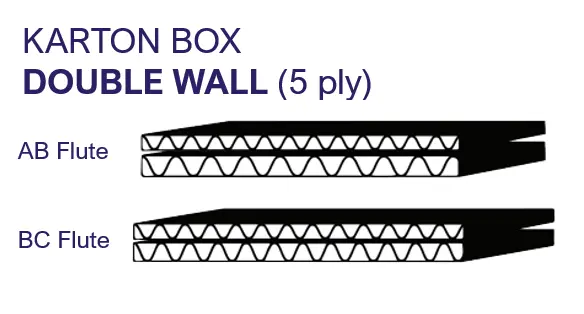 Karton Box Double Wall (5 ply)